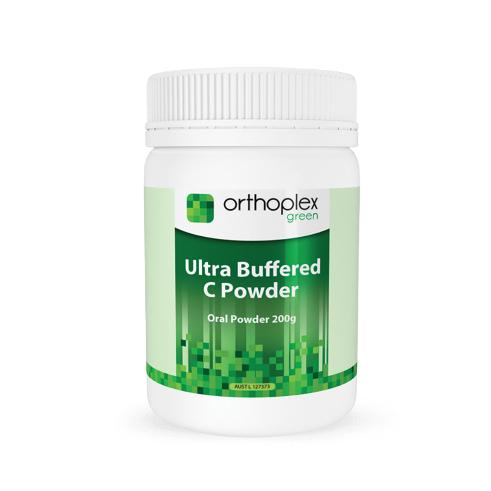Orthoplex Green Ultra Buffered Vitamin C Powder 200g