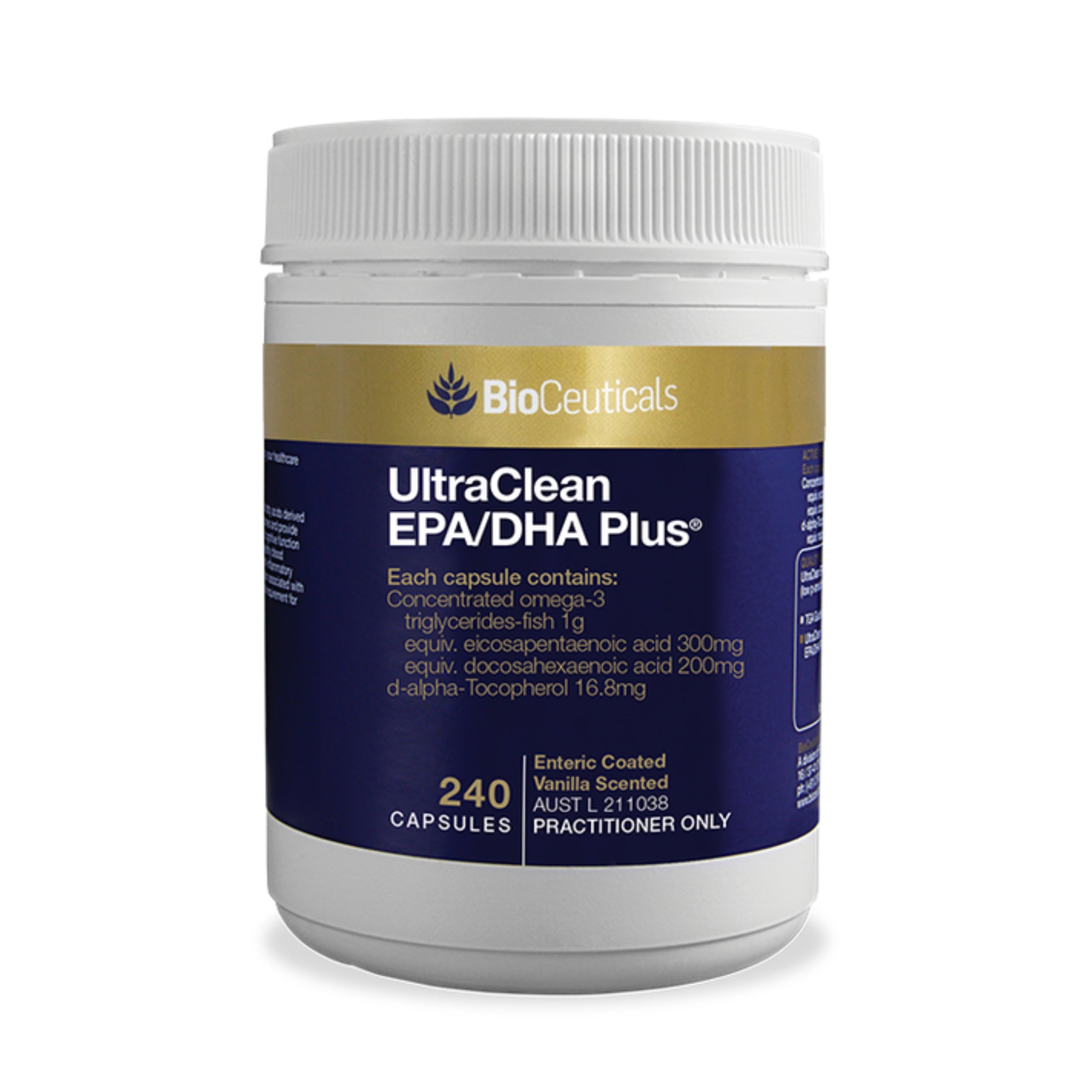 BioCeuticals  UltraClean EPA/DHA Plus 240 Capsules