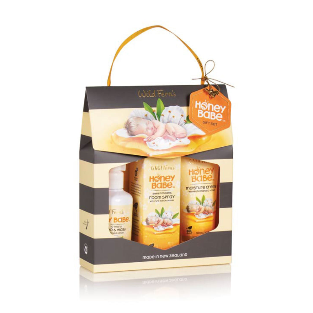 Wild Ferns Honey Babe Gift Set with Pure Manuka Honey