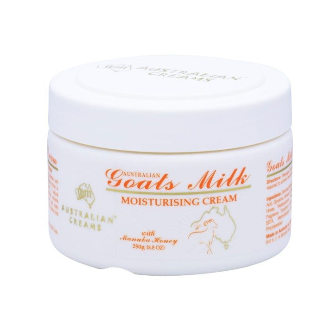 G&M Cosmetics Australia Goats Milk with Manuka Honey Moisturising Cream 250g