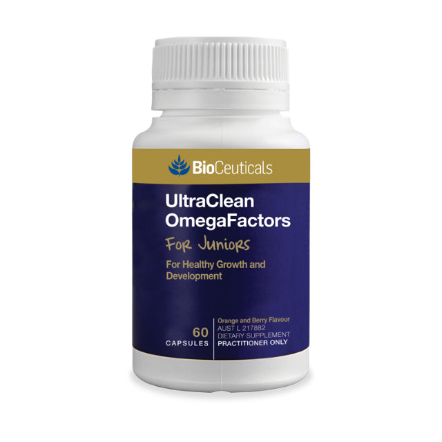 BioCeuticals UltraClean OmegaFactors for Juniors 60 Capsules 