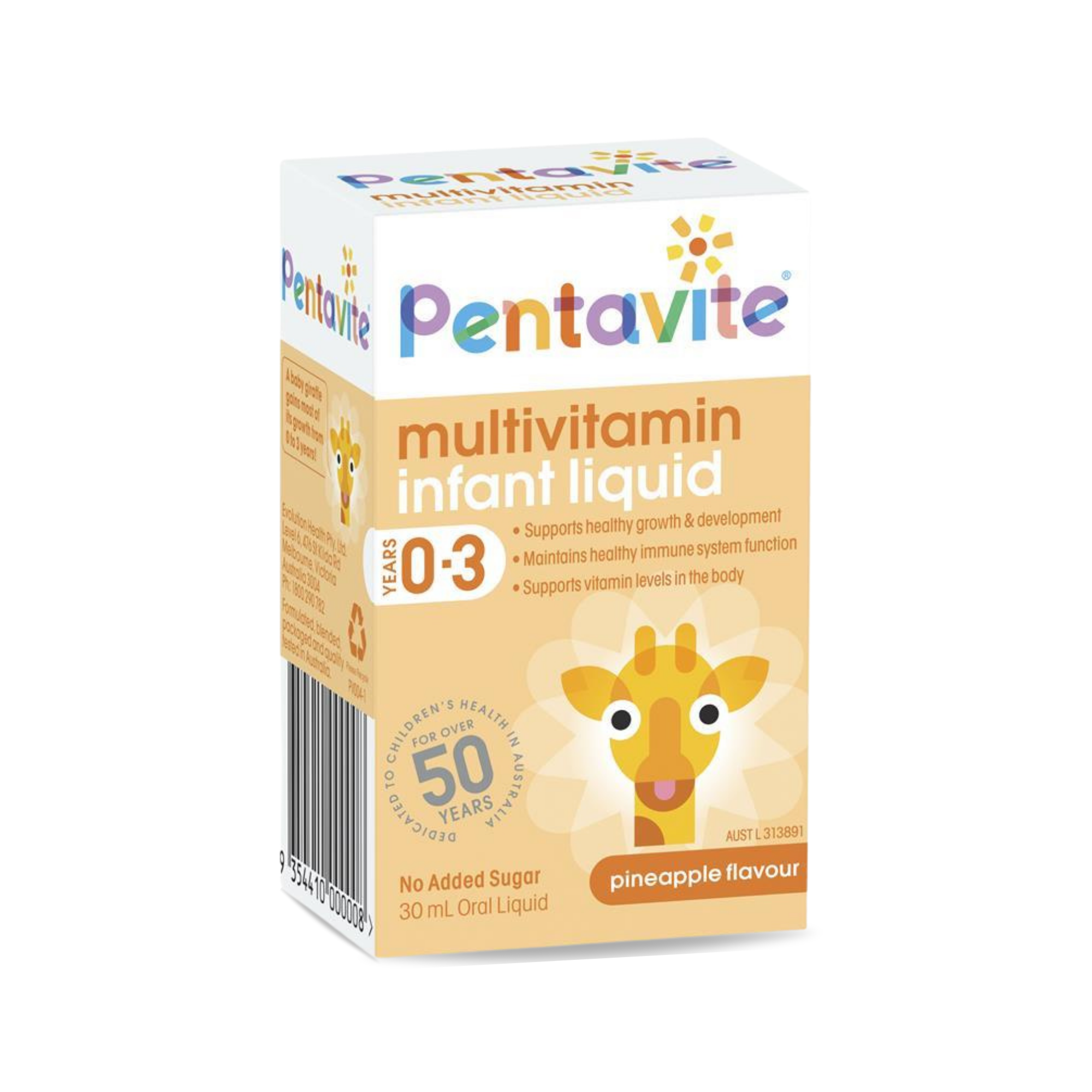 Pentavite Multivitamin infant liquid 30ml