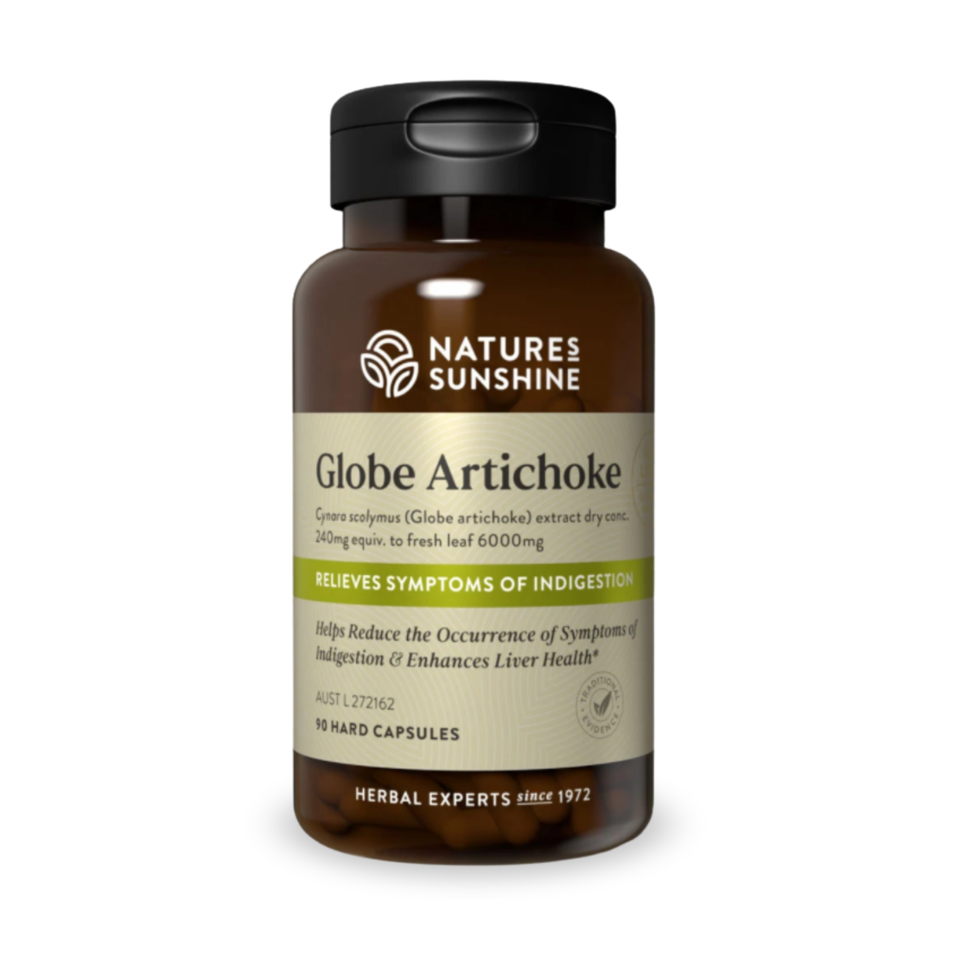 Nature's Sunshine Globe Artichoke 90 Hard Capsules