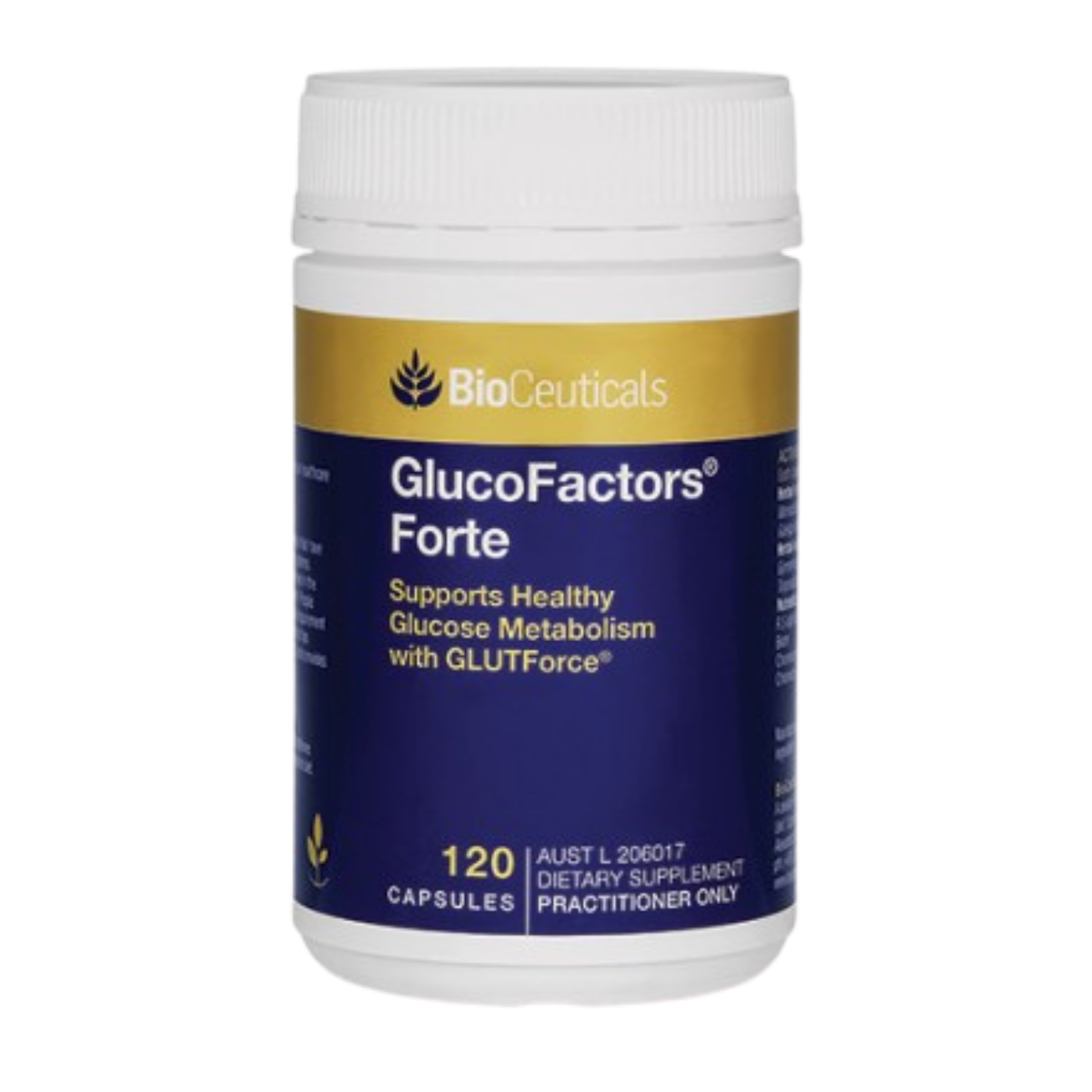 BioCeuticals GlucoFactors Forte 120 capsules