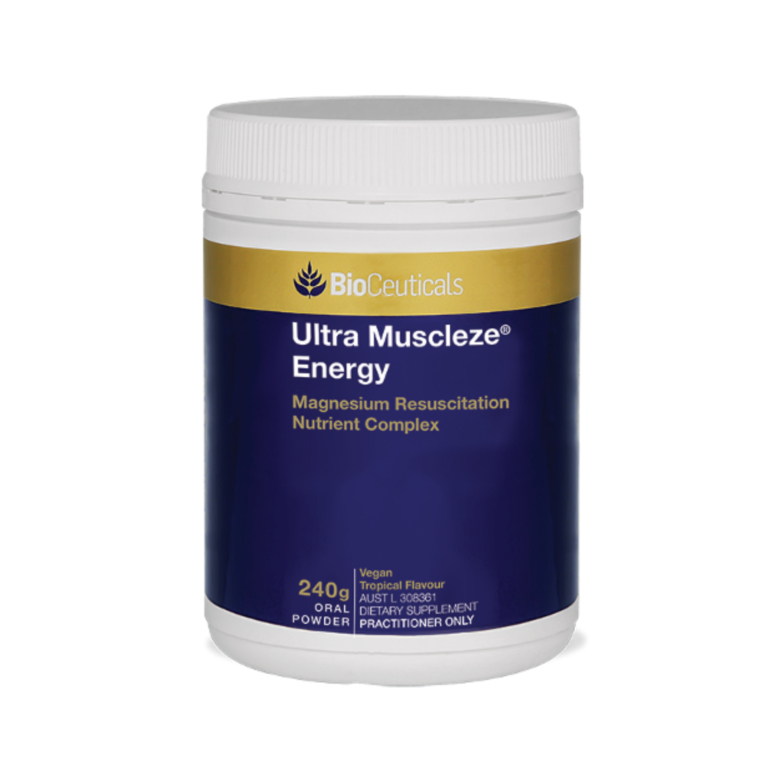 Bioceuticals IUltra Muscleze® Energy Magnesium Resuscitation Nutrient Complex 240g