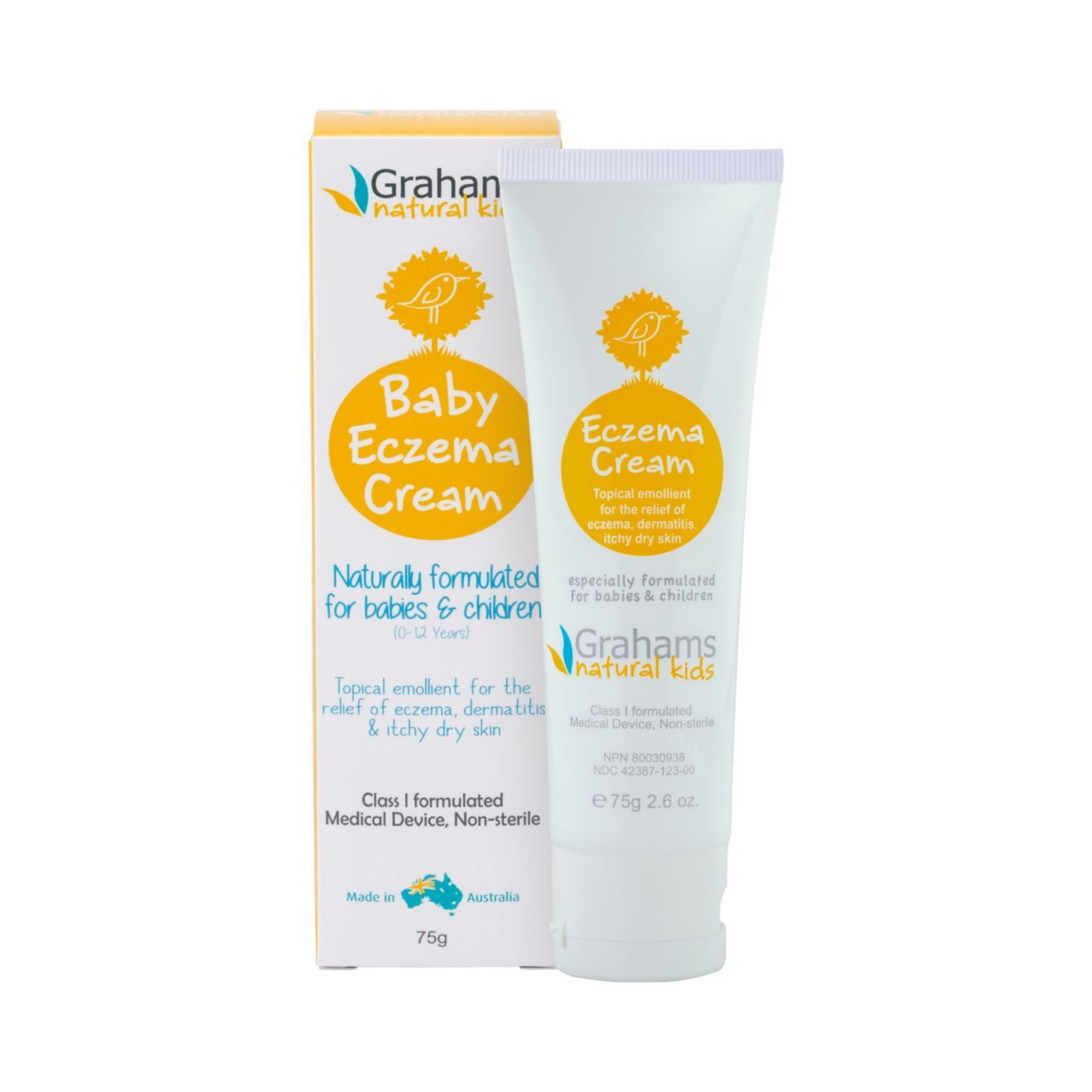 Graham’s Natural Baby Eczema Cream 75g