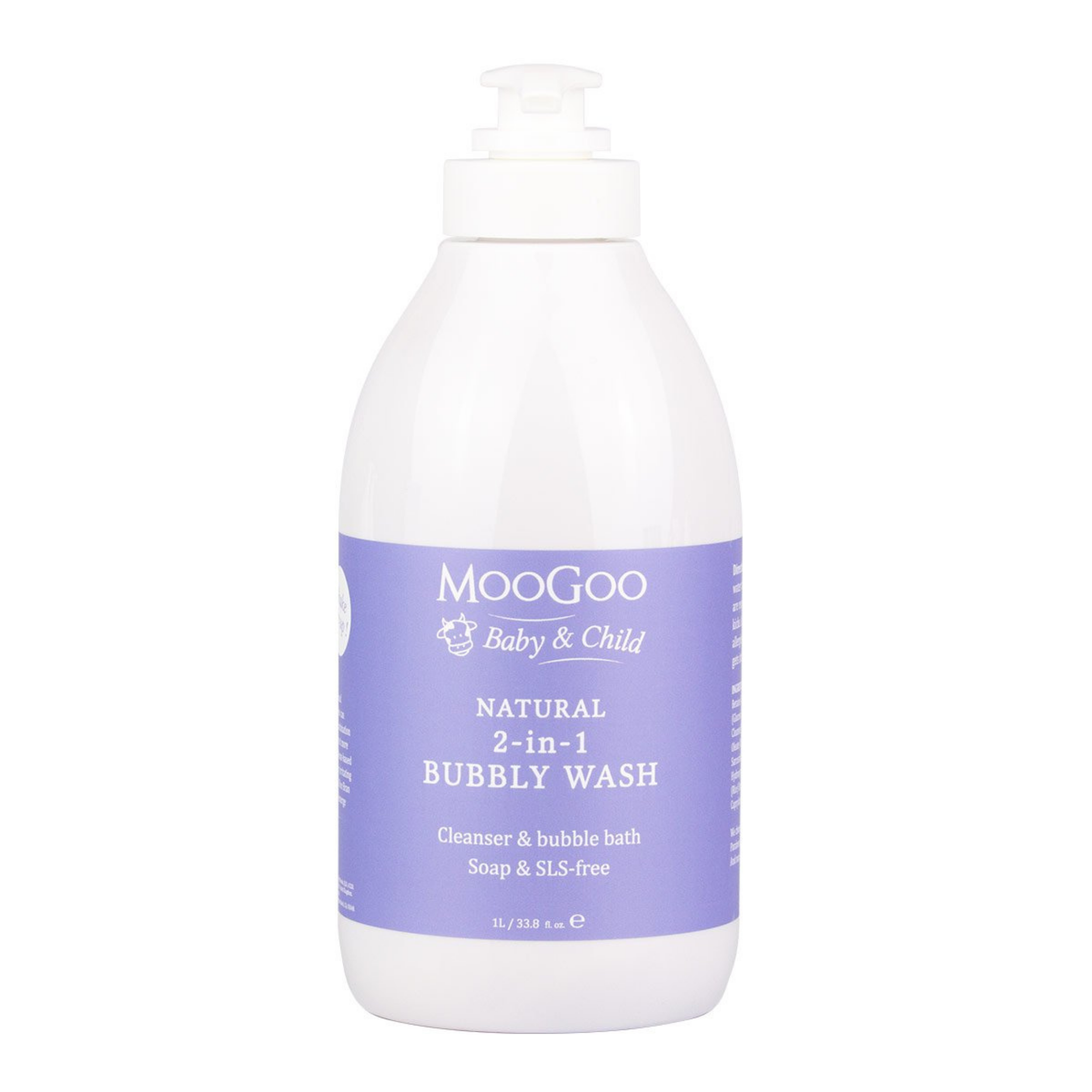 MooGoo Skincare 2-in-1 Bubbly Wash 1L