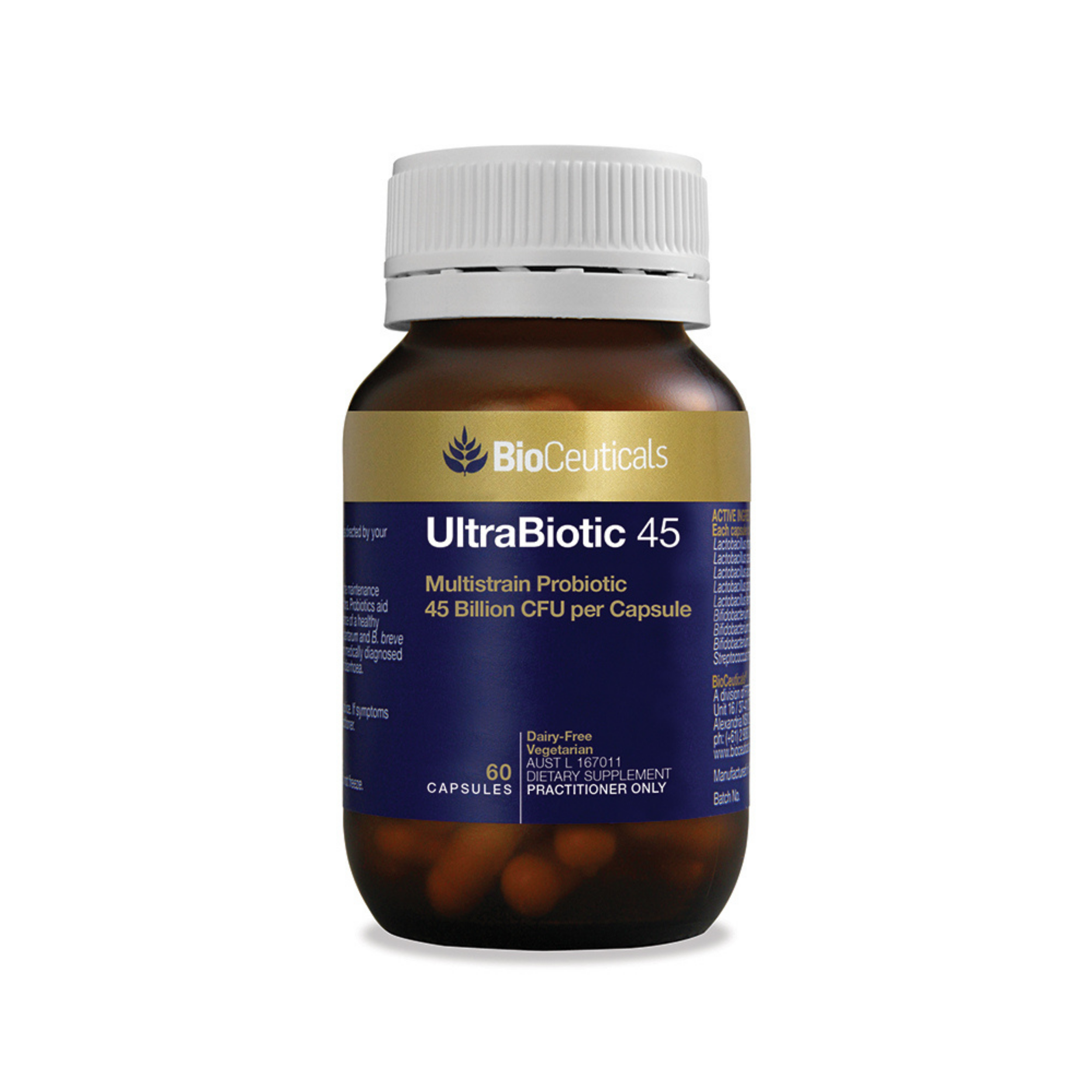 Bioceuticals Ultrabiotic 45 60 Capsules