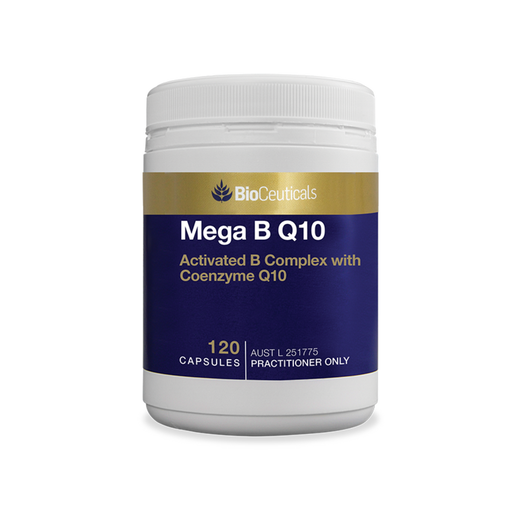 Bioceuticals Mega B Q10 120 Capsules