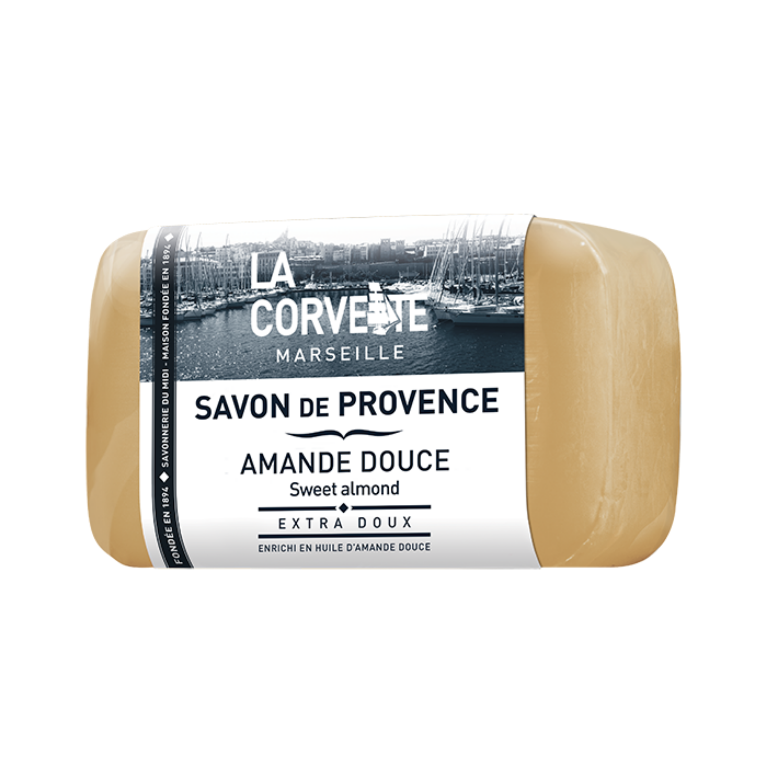 La Corvette Marseille Provence Soap with Sweet Almond 100g