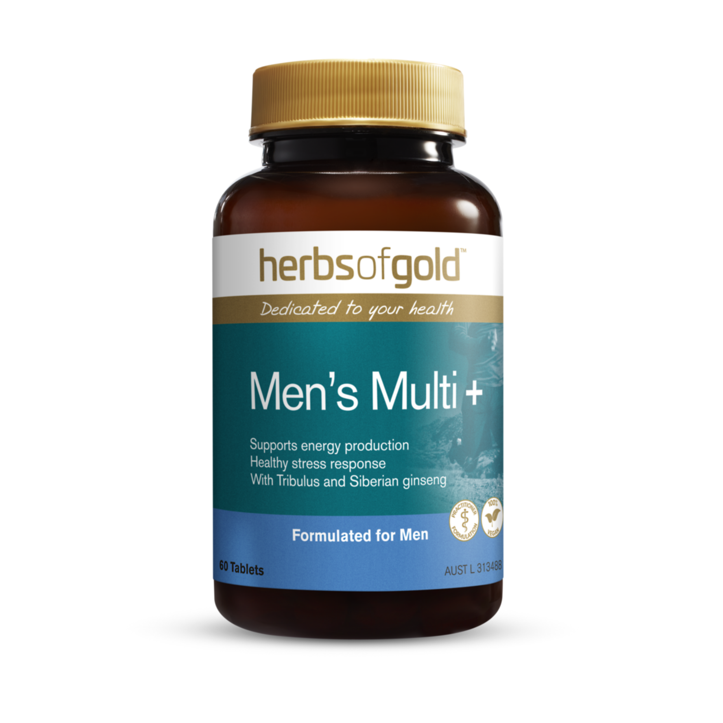 Herbs Of Gold Men's Multi +30 Tablets