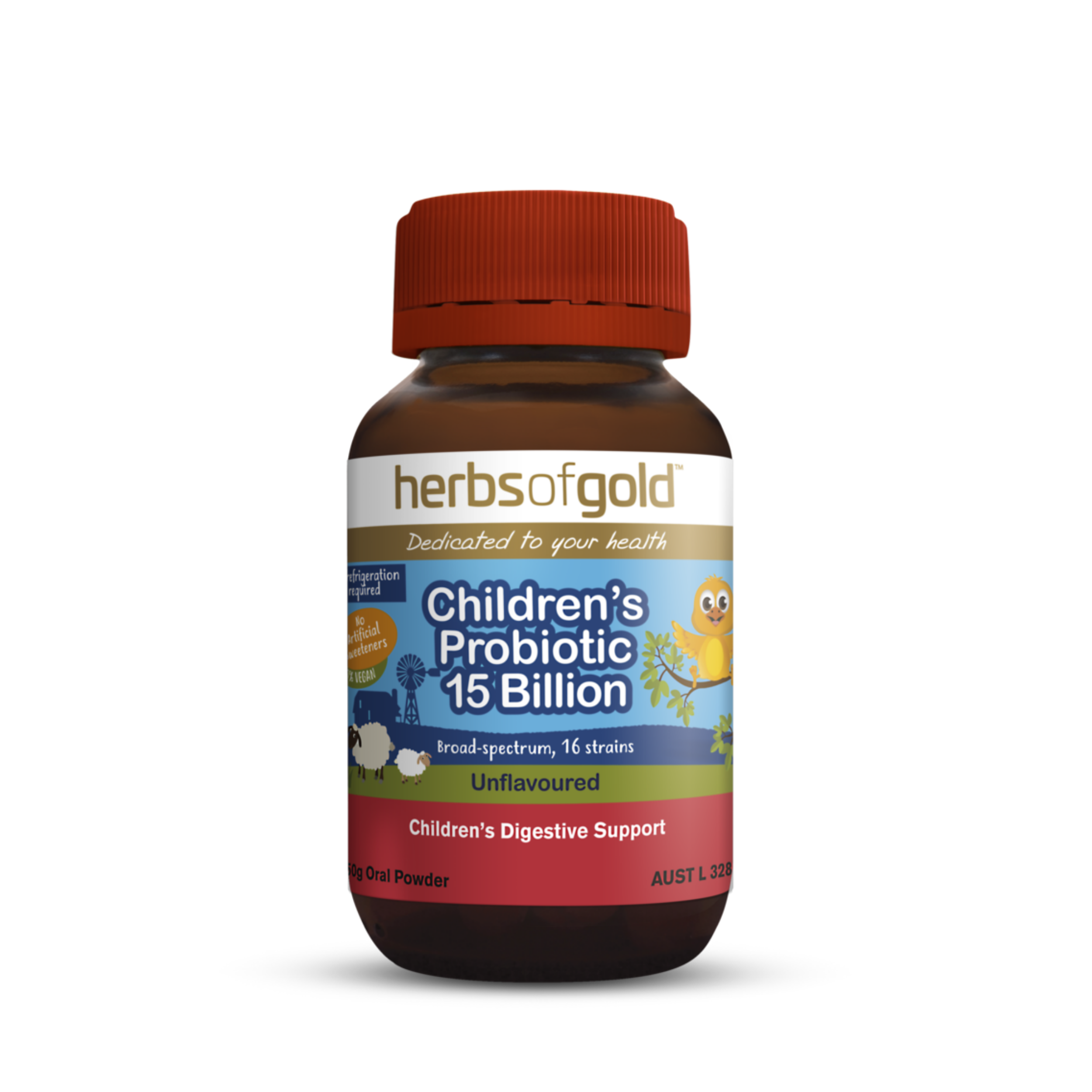 Herbs Of Gold Children's Probiotic 15 Billion 50g