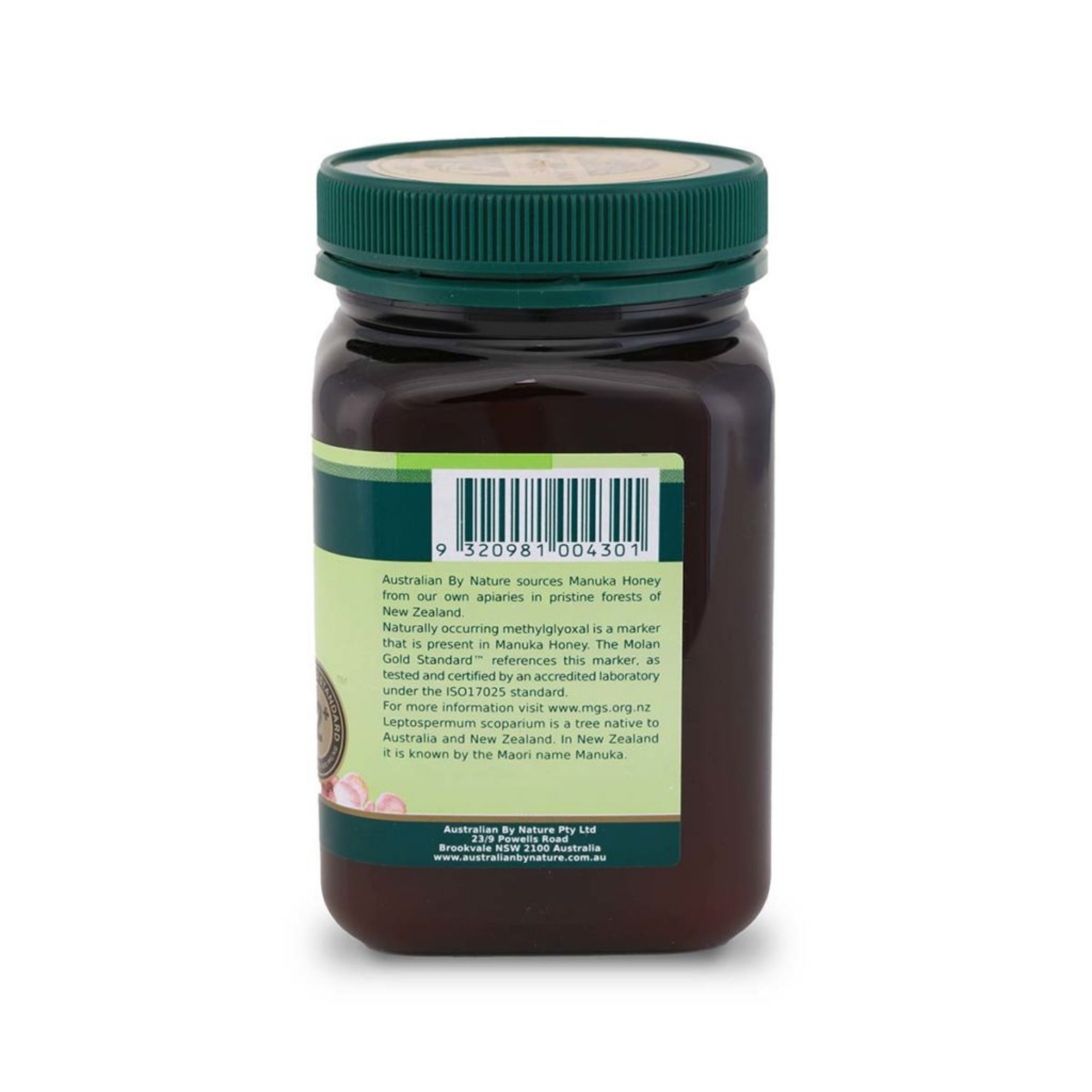 Australian By Nature Manuka Honey 12+ (MGO 400) 500g