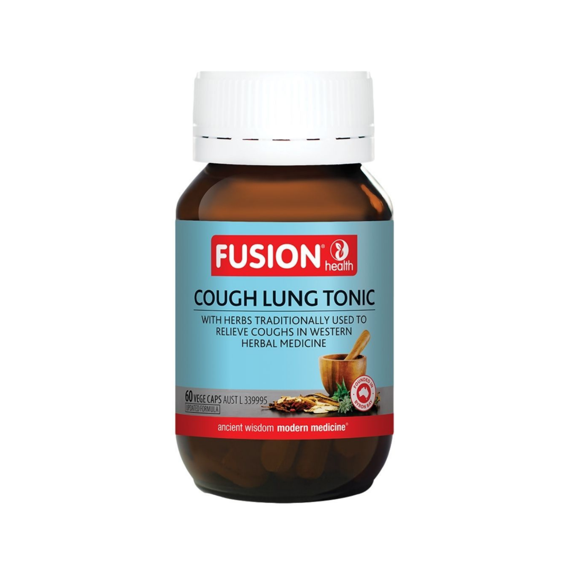 Fusion Health Cough & Lung Tonic 60 Capsules