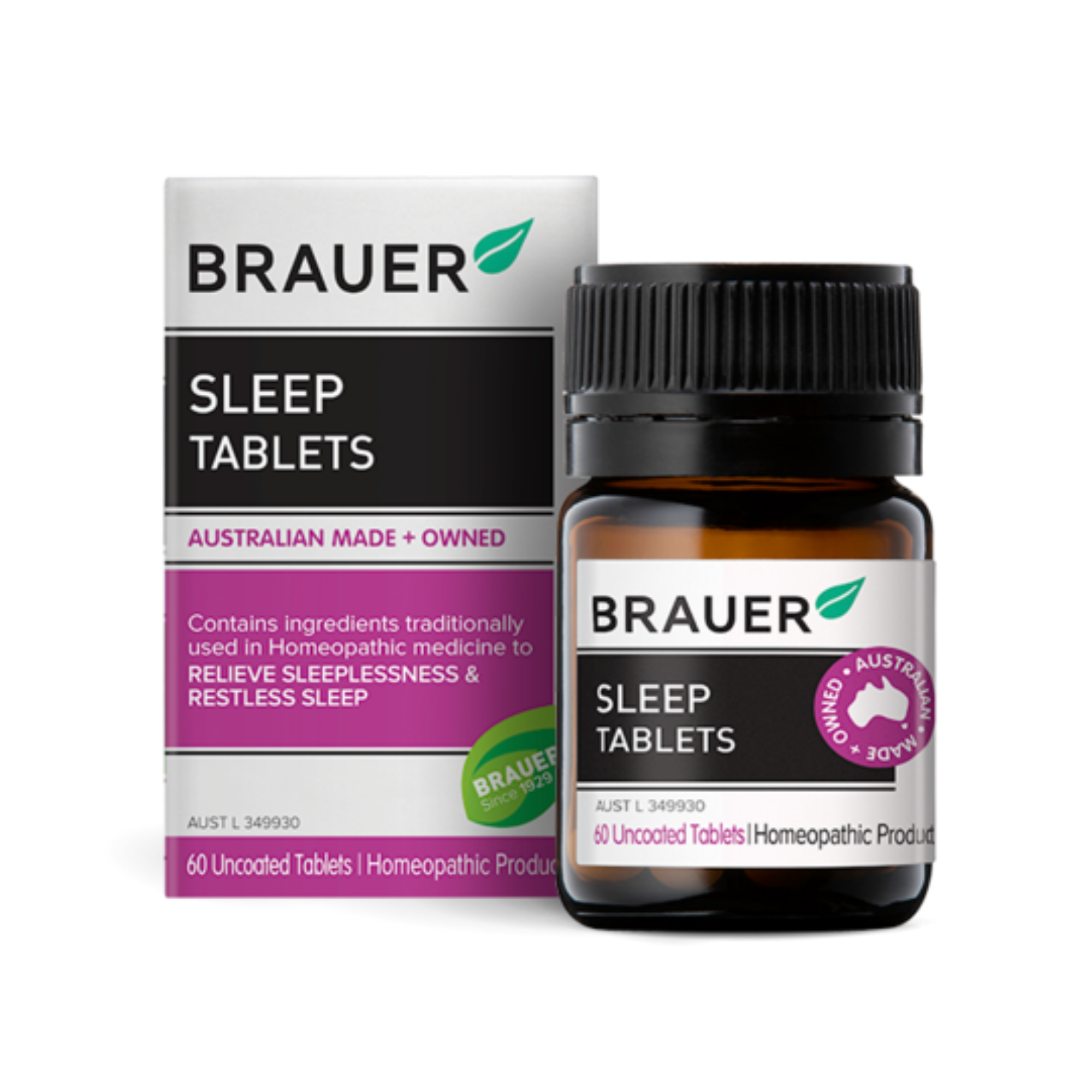 Brauer Sleep Tablets 60 Tabs
