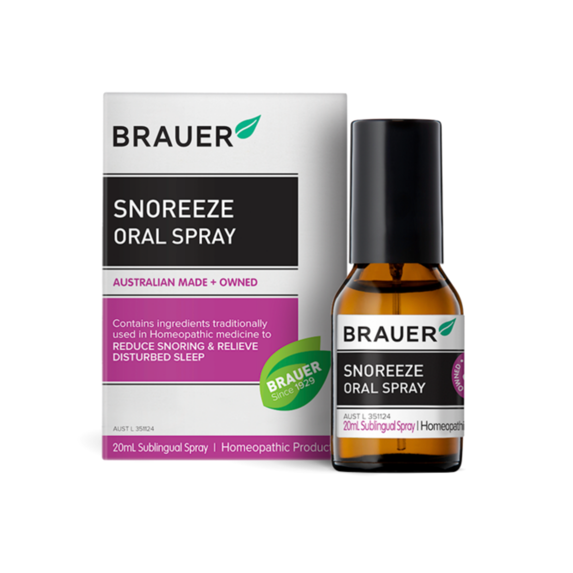Brauer Snoreeze Oral Spray 20ml