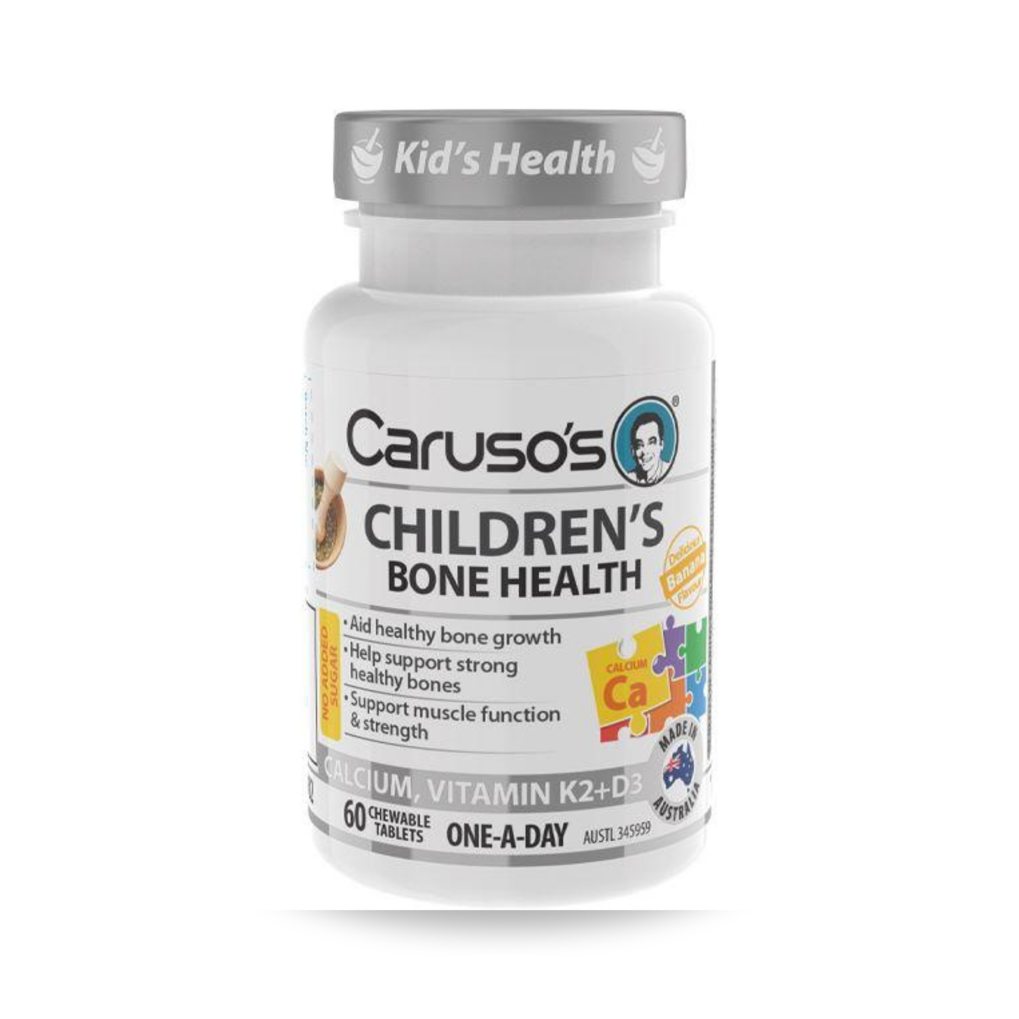 Caruso's Children's Bone Health 60 Tablets