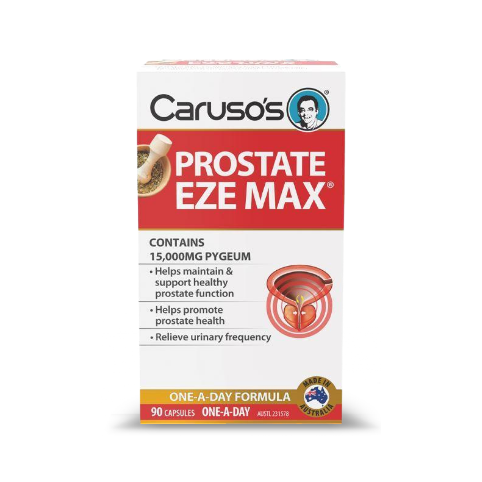 Caruso's Prostate Eze Max 90 Capsules