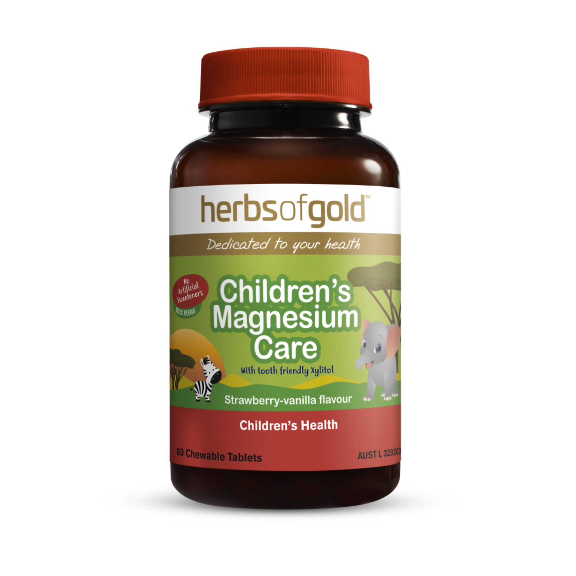 Herbs Of Gold Children’s Magnesium Care 60 Tablets