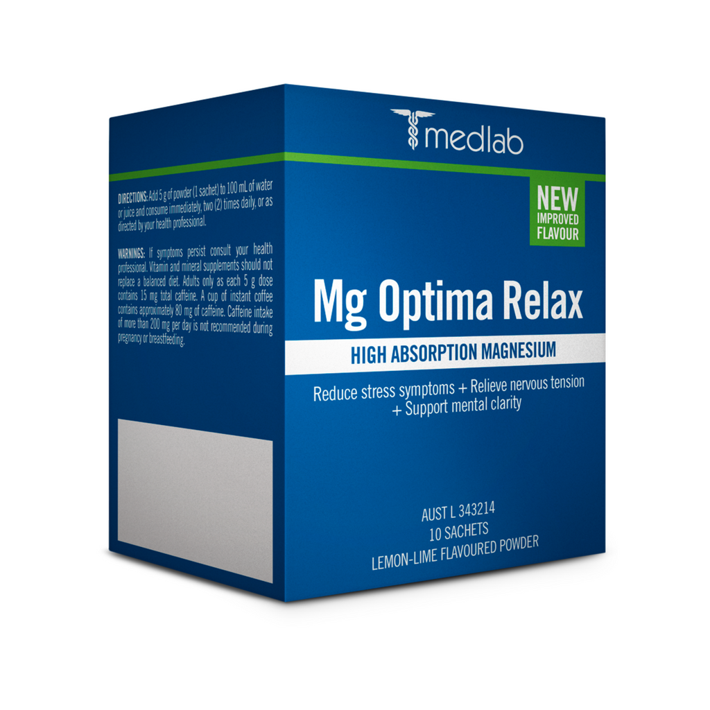 Medlab MG OPTIMA RELAX, LEMON LIME 5G (10PK)