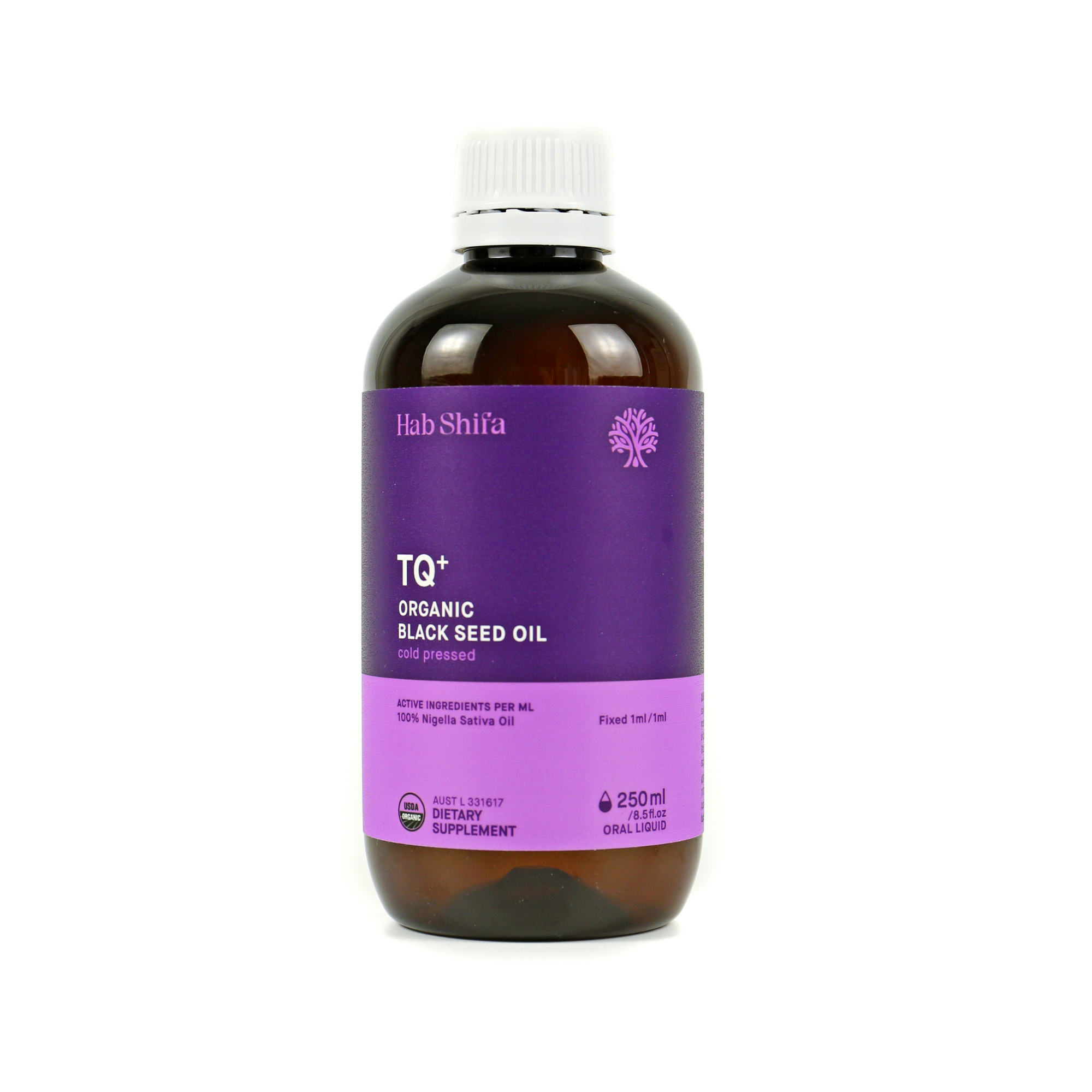 Hab Shifa TQ+ Activated Black Seed Oil Oral Liquid 250ml