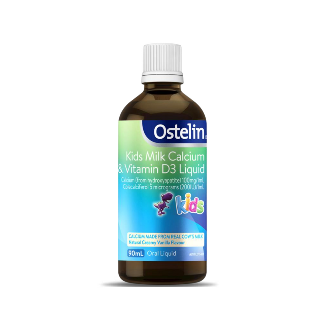 Ostelin Kids Milk Calcium & Vitamin D3 Liquid 90ml