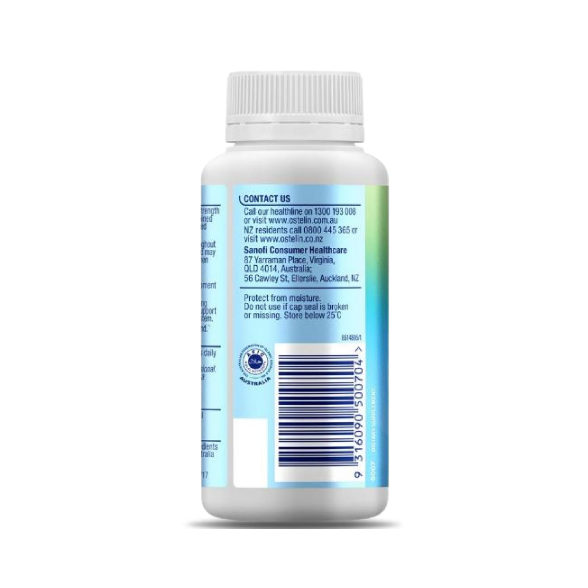 ostelin calcium & vitamin d3 tablets 130 Tablets