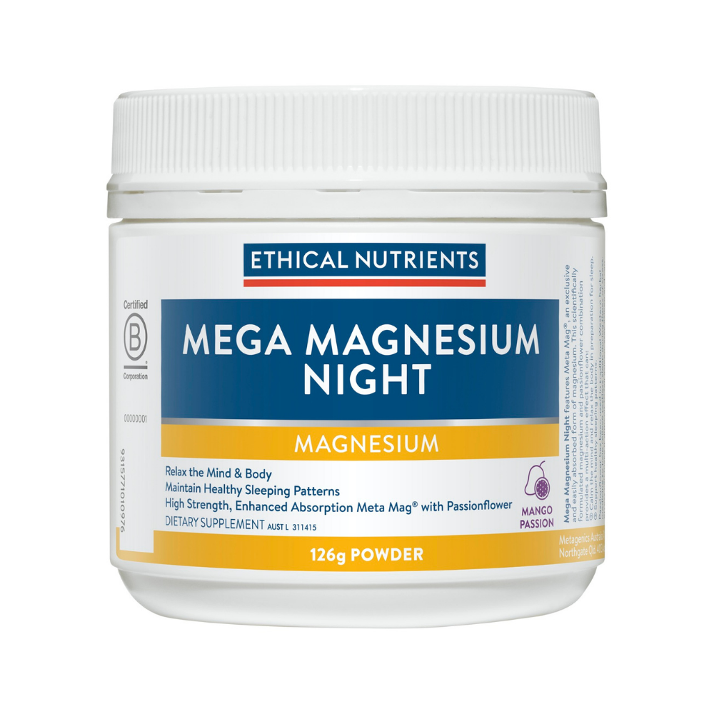 Ethical Nutrients Mega Magnesium Night Passion 120g