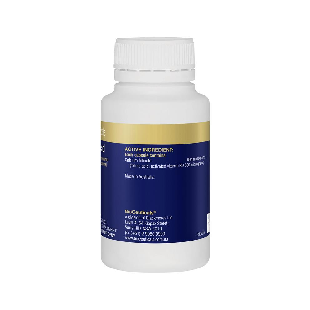 BioCeuticals Folinic Acid 120 capsules