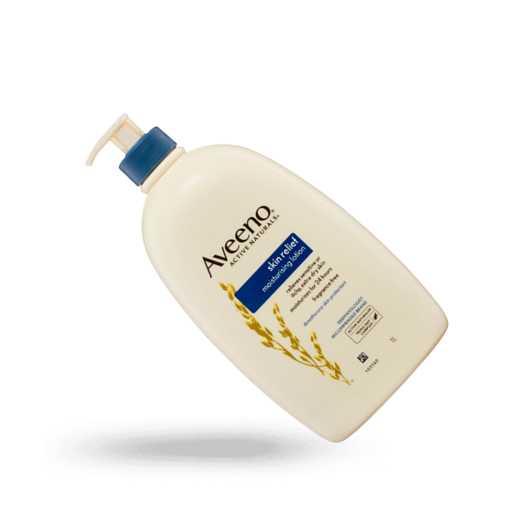 Aveeno Active Naturals Skin Relief Moisturising Lotion Fragrance Free 1L