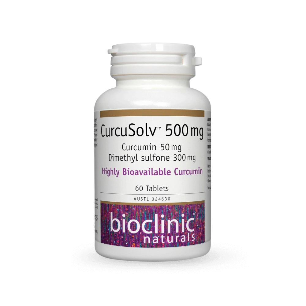 Bioclinic Naturals CurcuSolv 500 mg 60 Tablets