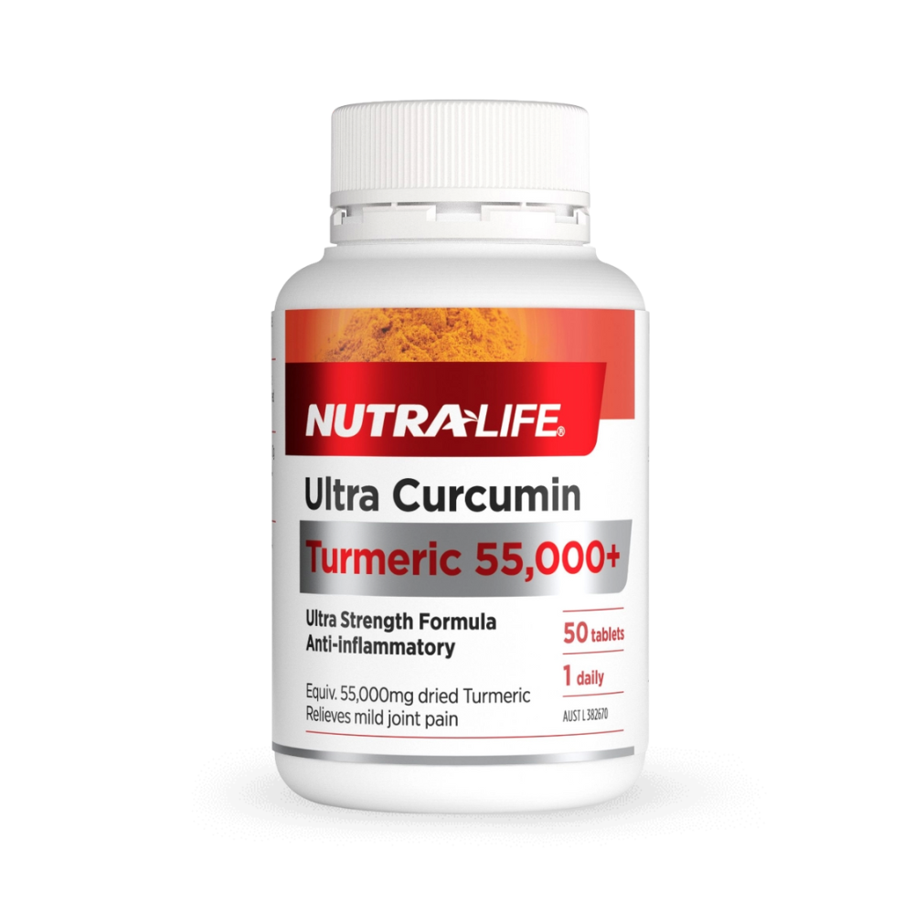 Nutralife Ultra Curcumin Turmeric 55,000+ 50 Tablets