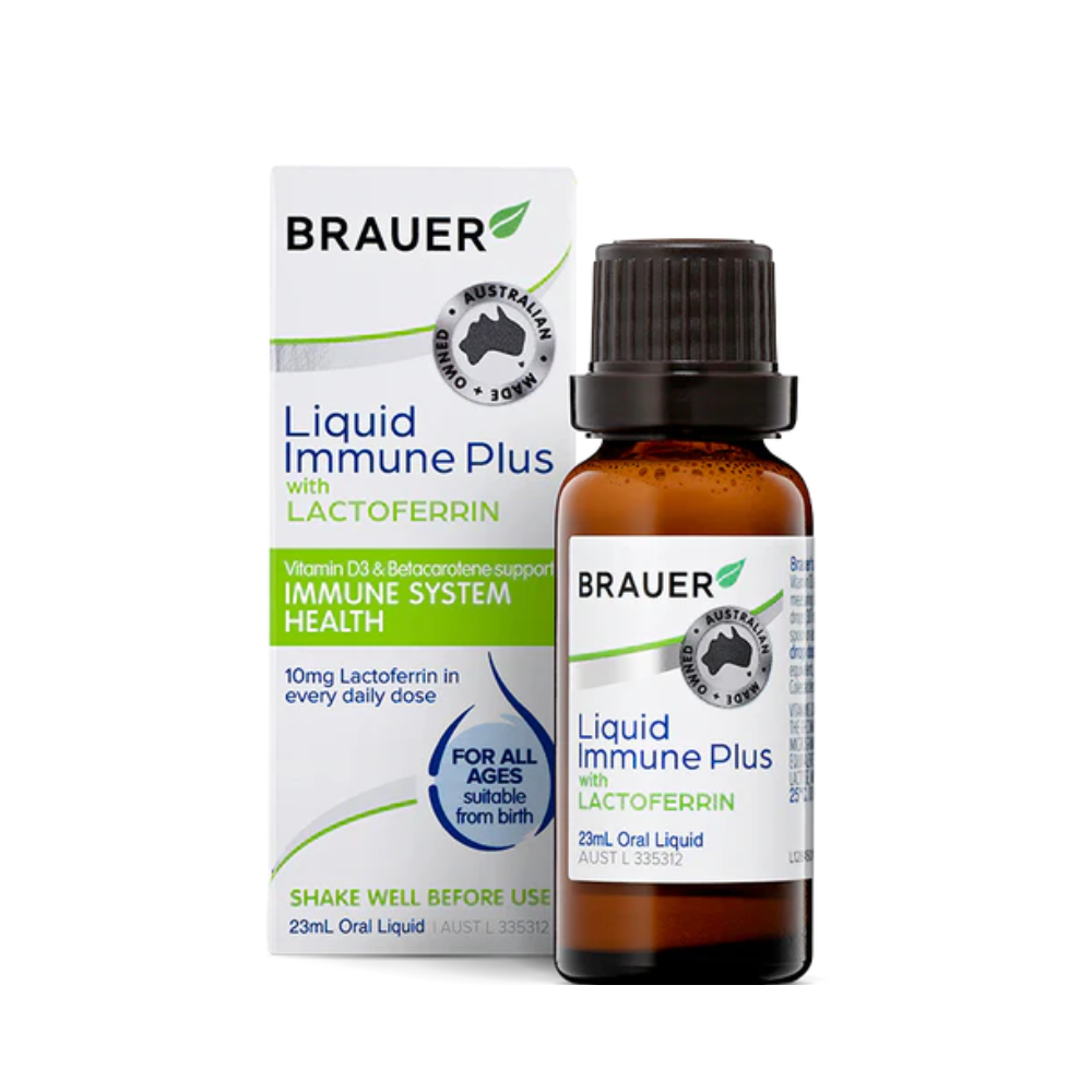 Brauer's Baby & Kids Vitamins Liquid Immune Plus 23ml oral liquid