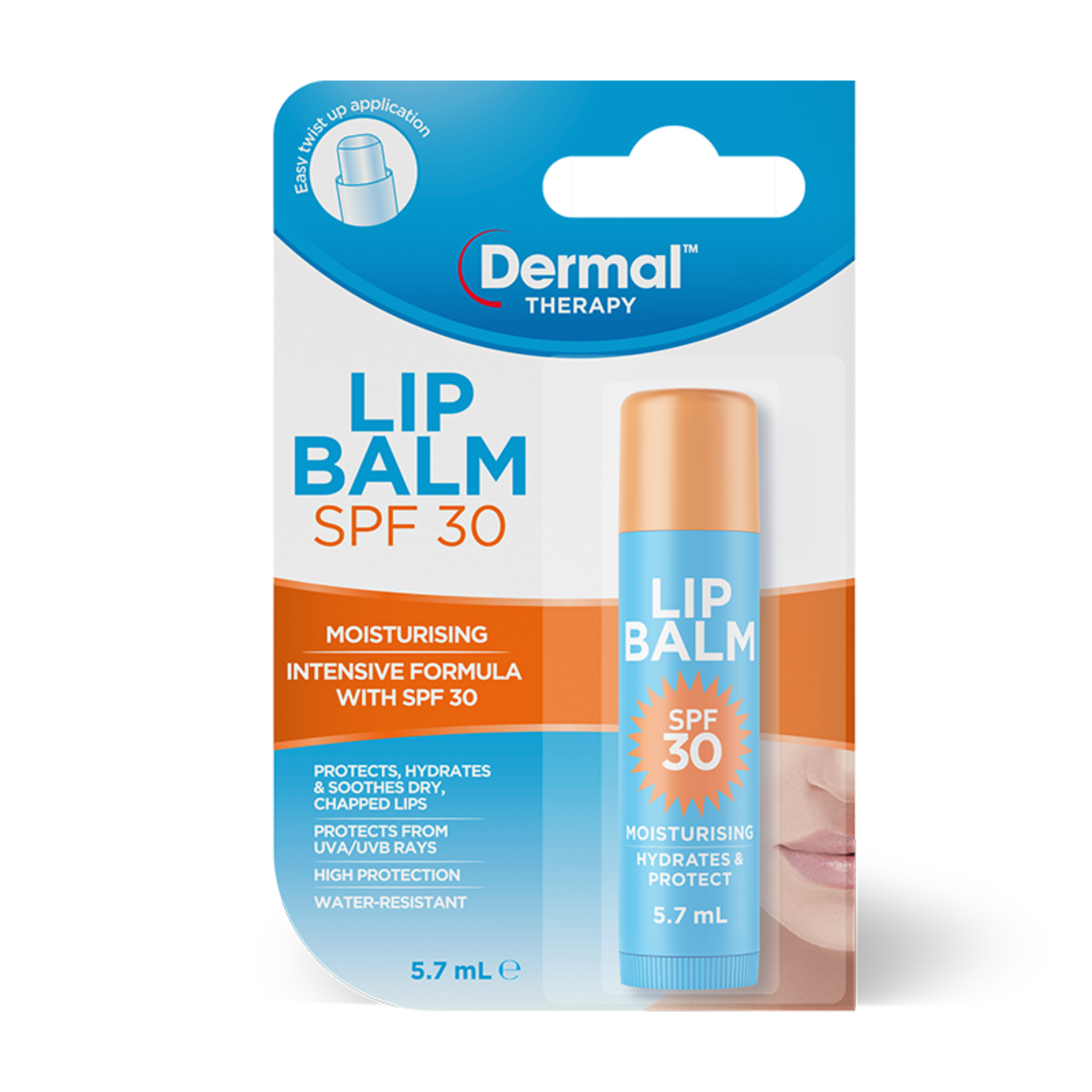 Dermal Therapy Lip Balm SPF 30+ Stick 5.7ml