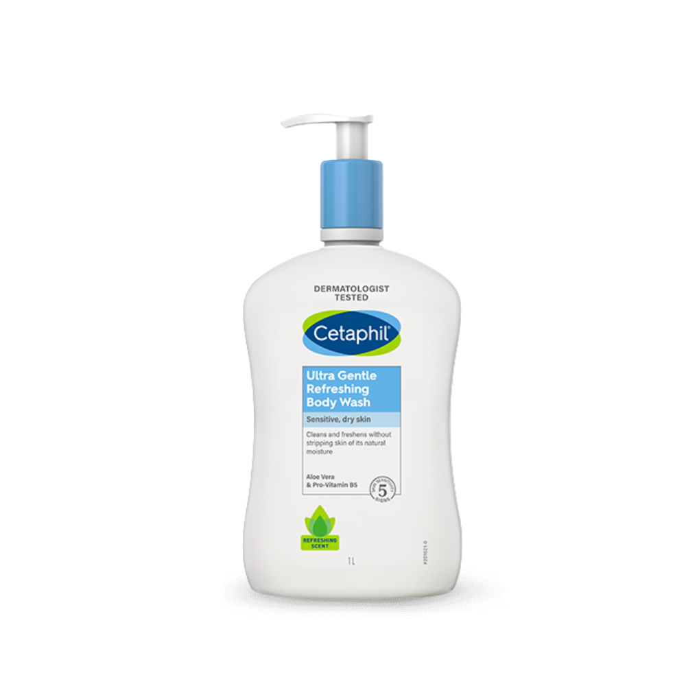 Cetaphil Ultra Gentle Refreshing Body  Wash 1L