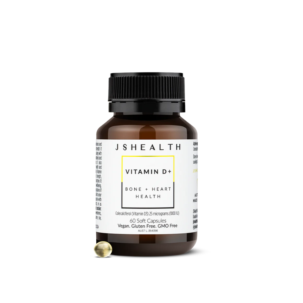 JSHealth Vitamins Vitamin D+ Formula 60 Capsules 