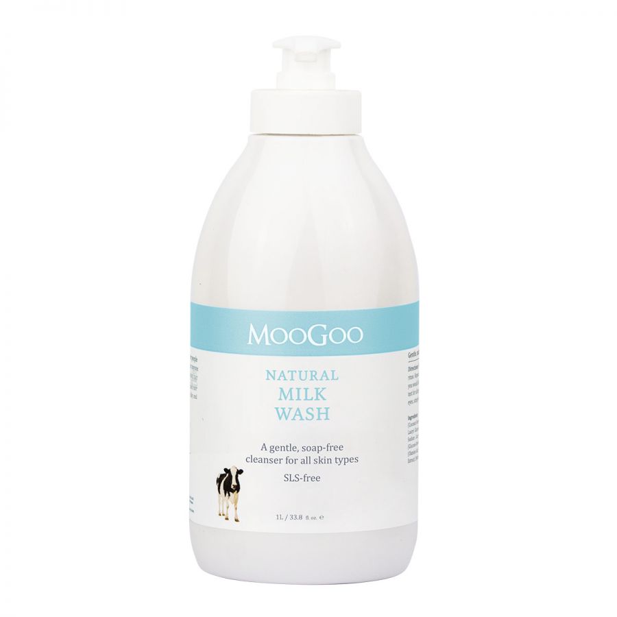 MooGoo Skincare Natural Milk Wash 1L