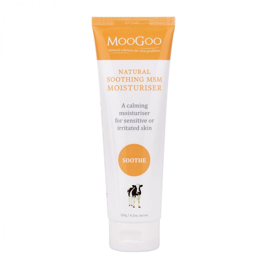 MooGoo Skincare Soothing MSM Moisturiser 120g
