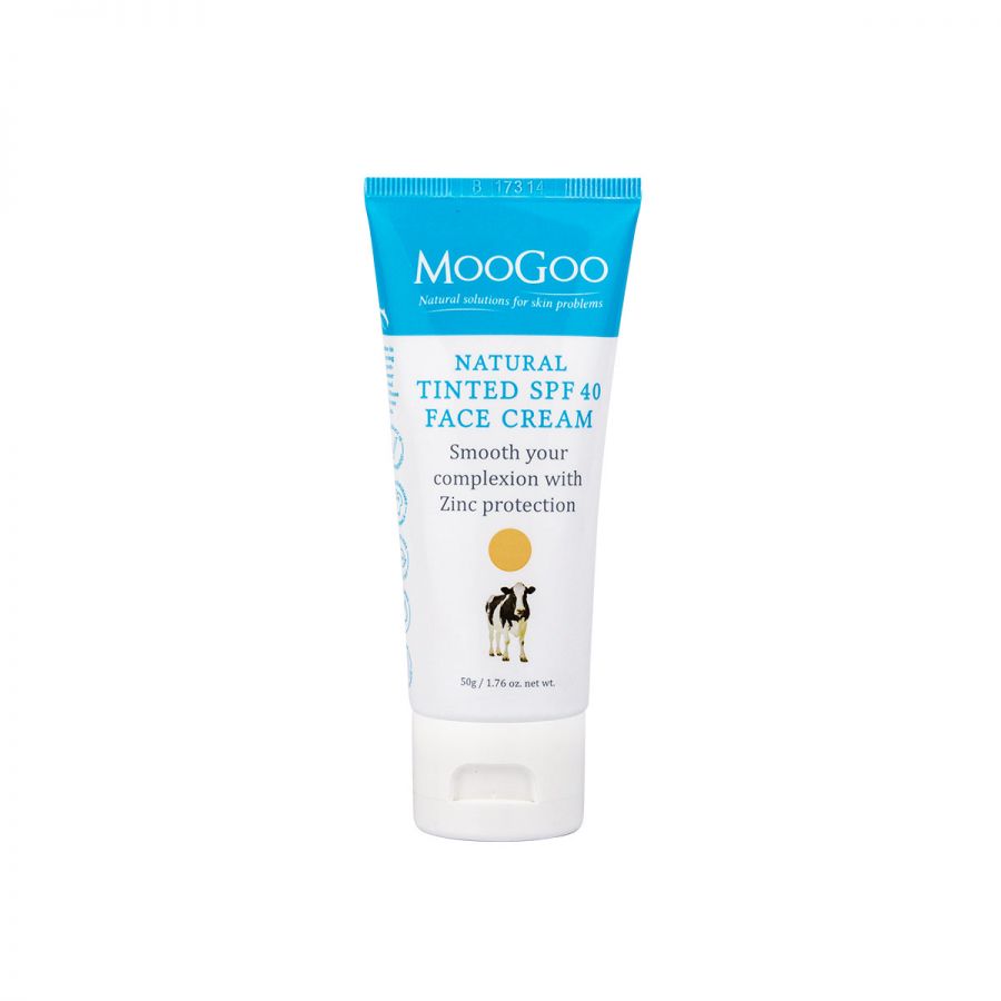 MooGoo Skincare SPF 40 Tinted Face Cream 50g